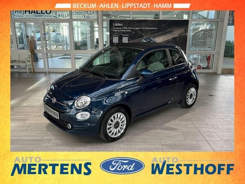Blau Gebraucht 2022 Fiat 500C Dolcevita Cabrio | 13.350 € (Guter Preis) - Bild 1/4