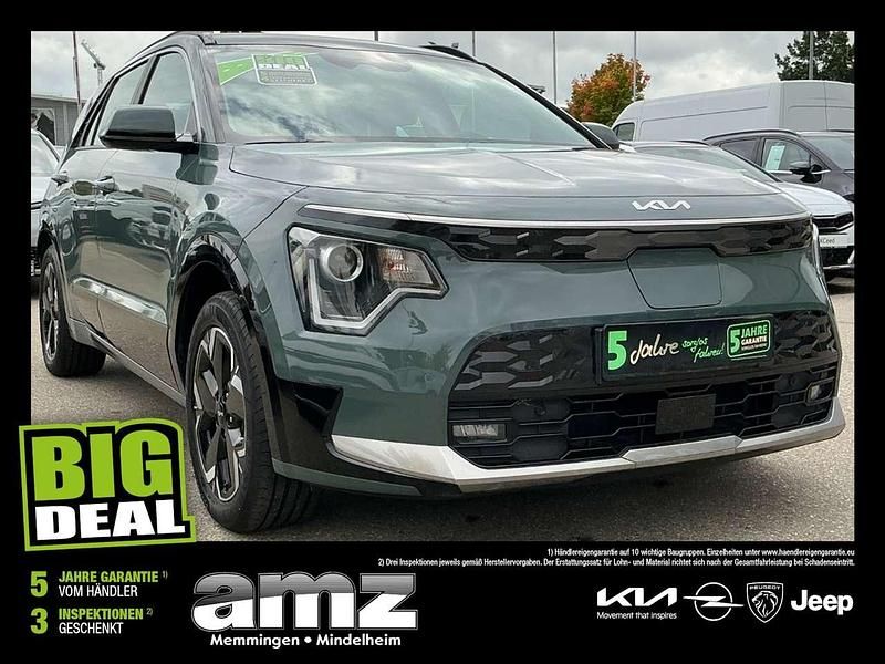 Cityscape grün met. Gebraucht 2022 Kia e-Niro Vision SUV | 22.480 € (Fairer Preis) - Bild 1/4