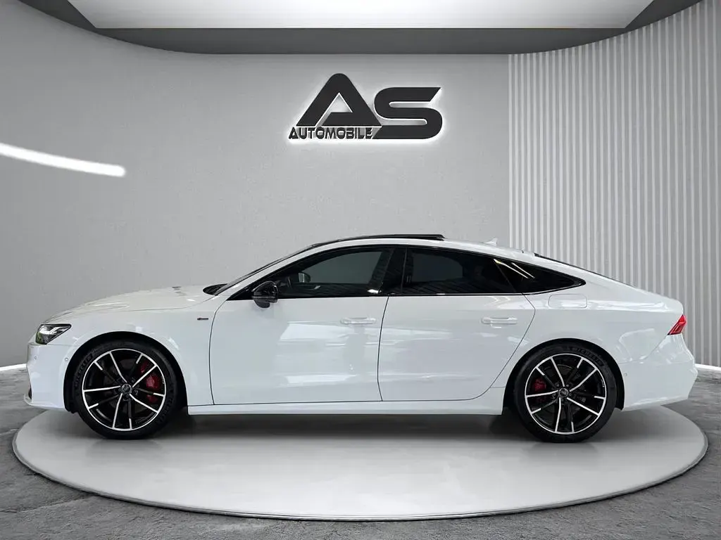 Gebraucht Audi A7 S-Line 367 PS (269 kW) 2022 Gletscherweiß metallic Limousine