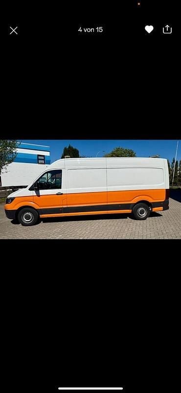 Usata VW Crafter 140 CV (102 kW) 2018 Bianco Furgone