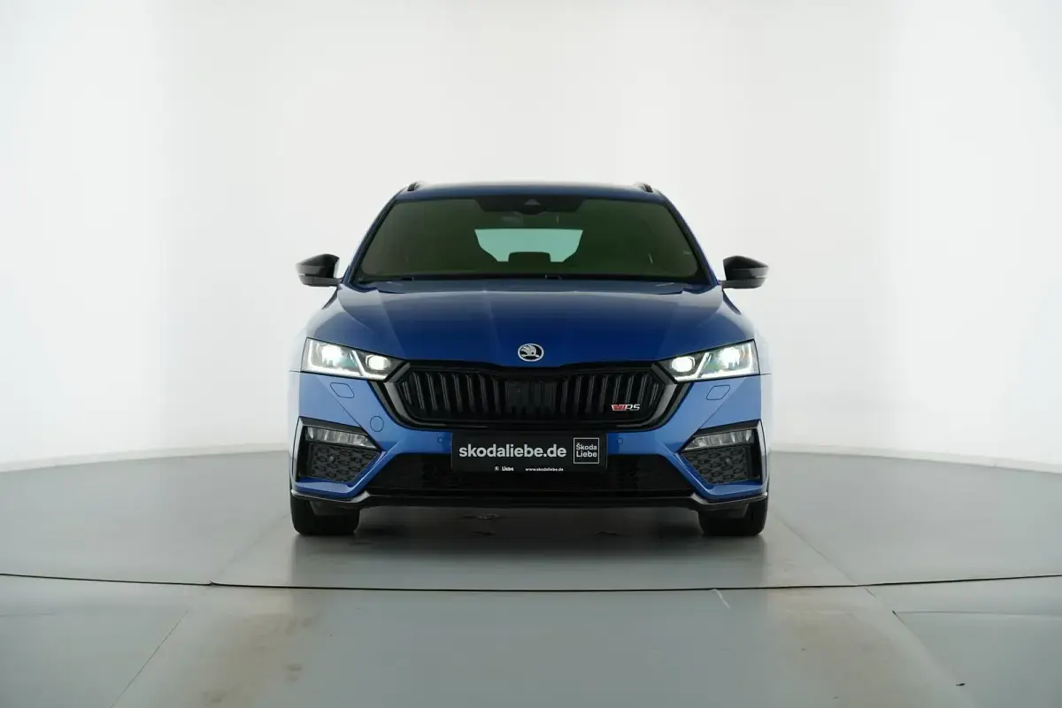 Gebraucht Skoda Octavia RS 245 PS (180 kW) 2021 Raceblau metallic Kombi