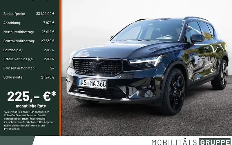 Gebraucht Volvo XC40 Plus 163 PS (119 kW) 2025 Onyx schwarz SUV