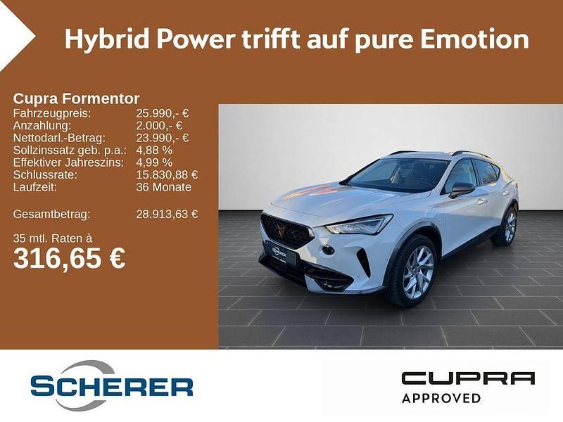 Gebraucht Cupra Formentor 204 PS (150 kW) 2023 Weiß SUV