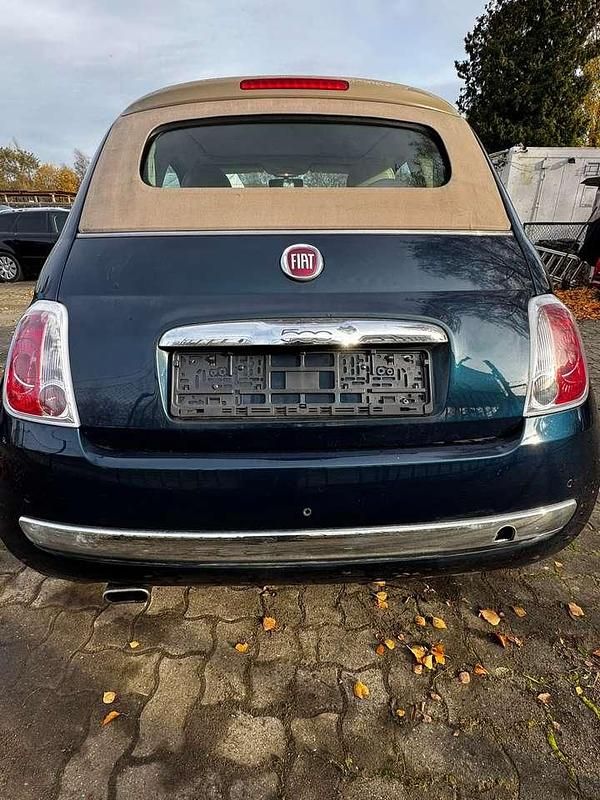 Gebraucht Fiat 500C Lounge 69 PS (50 kW) 2014 Blau Cabrio