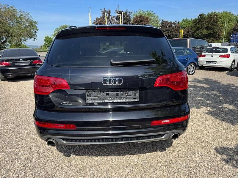 Gebraucht Audi Q7 S-Line 204 PS (150 kW) 2014 Orcaschwarz metallic SUV