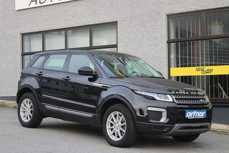 Schwarz Gebraucht 2017 Land Rover Range Rover evoque Pure SUV | 14.740 € (Superpreis) - Bild 1/4