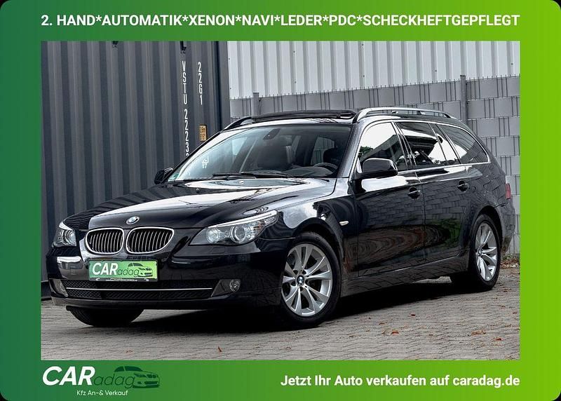 Schwarz Gebraucht 2010 BMW 520 Exclusive Limousine | 12.999 € (Fairer Preis) - Bild 1/4