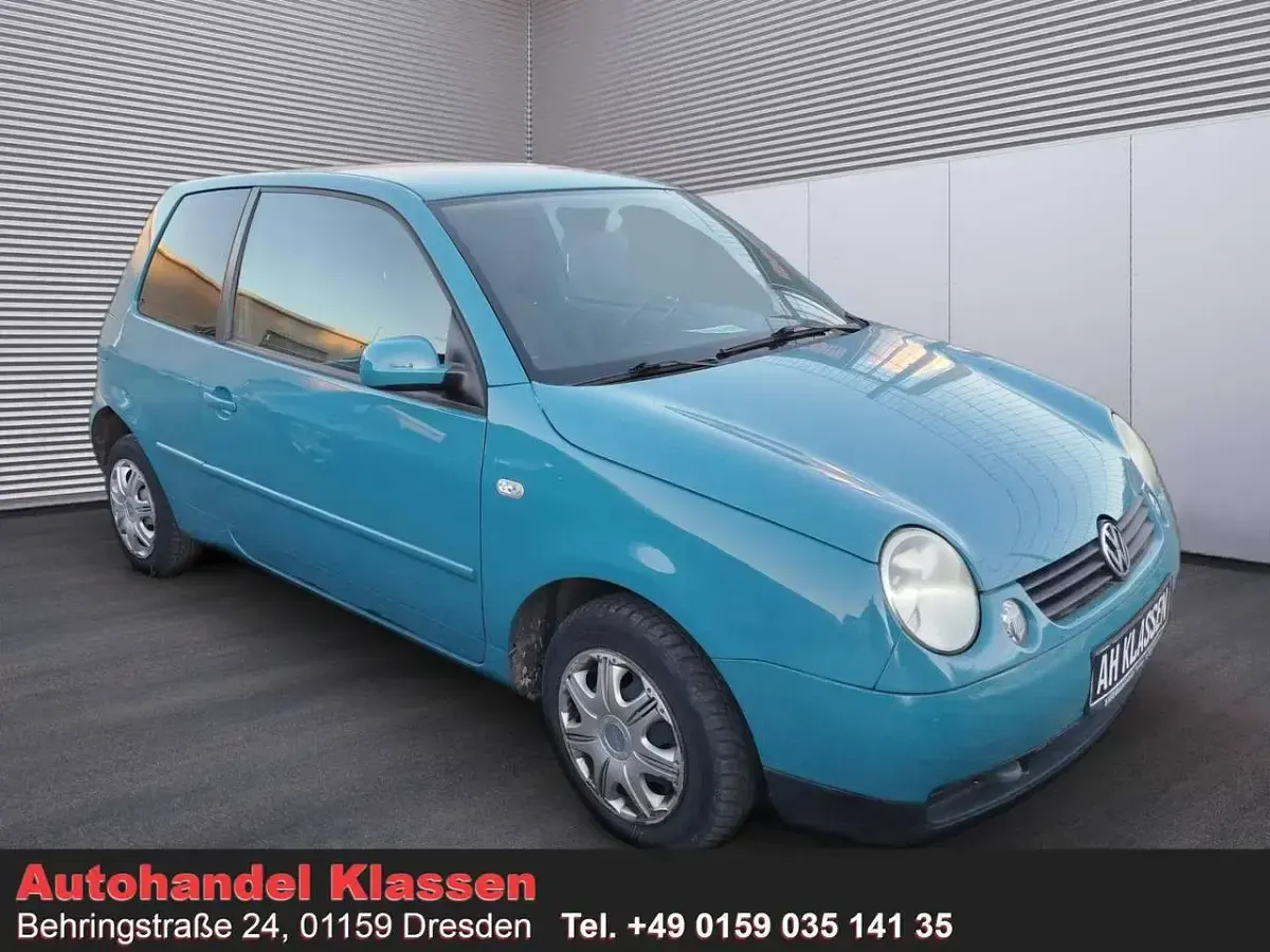 Gebraucht VW Lupo 50 PS (36 kW) 2003 Blau Kleinwagen