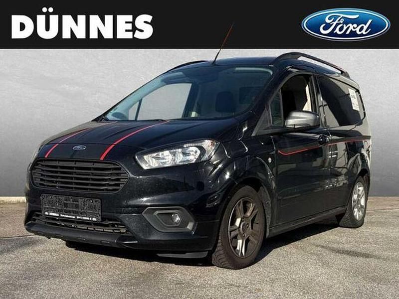 Gebraucht Ford Transit Sport 101 PS (74 kW) 2023 Schwarz (obsidian schwarz) Van