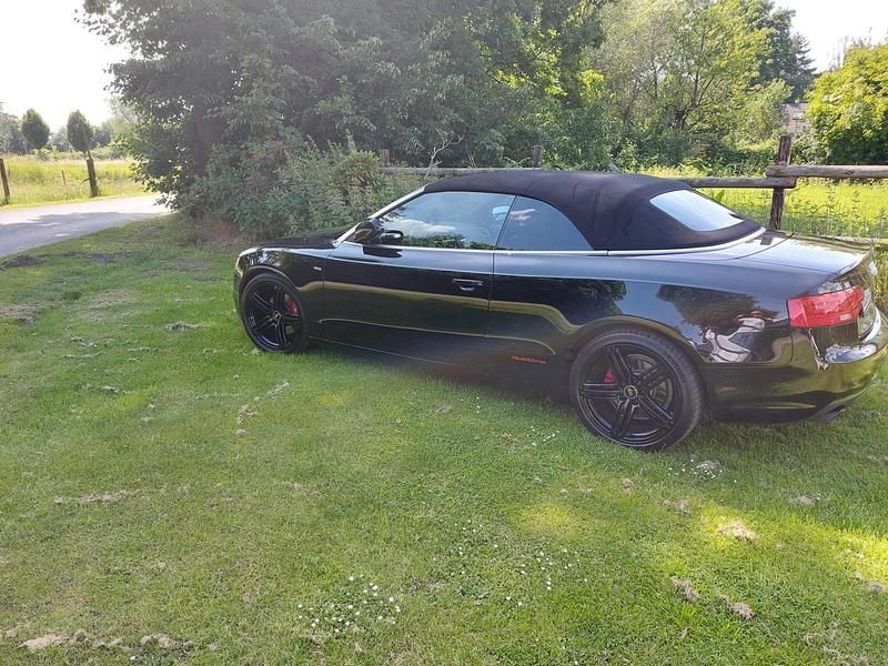 Gebraucht Audi A5 Cabriolet S-Line 211 PS (155 kW) 2012 Schwarz Cabrio