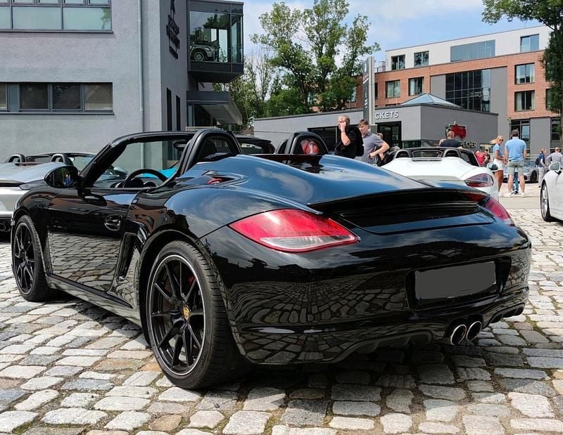 Schwarz Gebraucht 2011 Porsche Boxster Spyder Cabrio | 69.987 € (Guter Preis) - Bild 1/4
