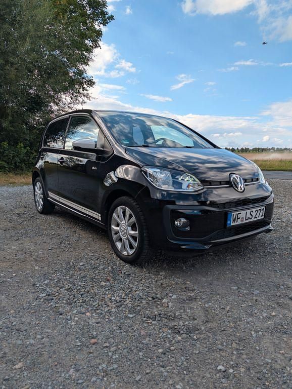 Schwarz Gebraucht 2017 VW up! CLUB Kleinwagen | 7.500 € (Guter Preis) - Bild 1/4