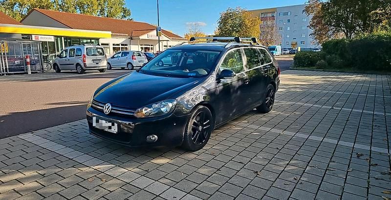 Schwarz Gebraucht 2010 VW Golf VI Kombi | 2.600 € (Superpreis) - Bild 1/4