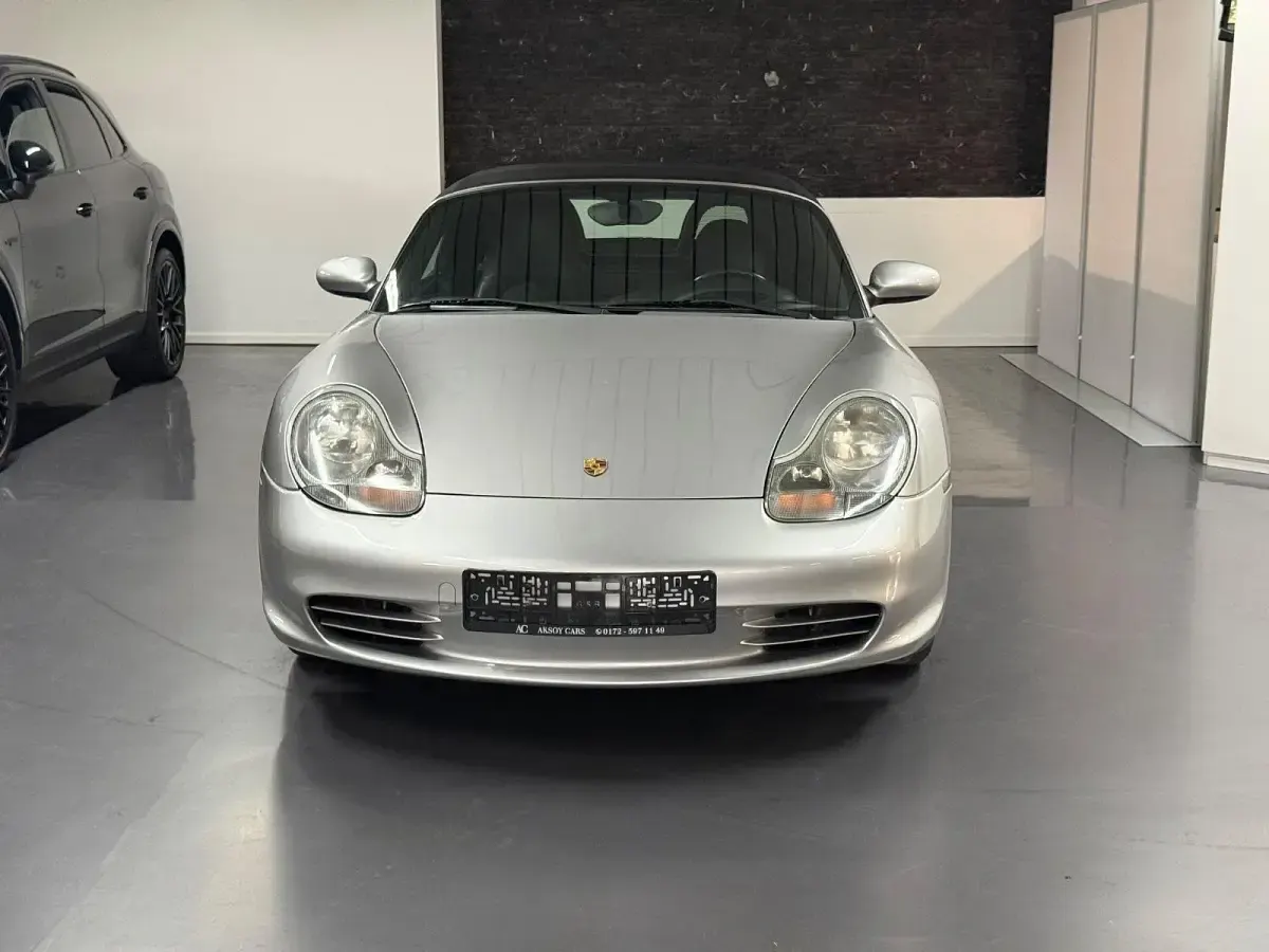Gebraucht Porsche Boxster 228 PS (167 kW) 2003 Silber Cabrio