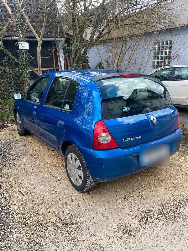 Gebraucht Renault Clio II 75 PS (55 kW) 2007 Blau Kleinwagen
