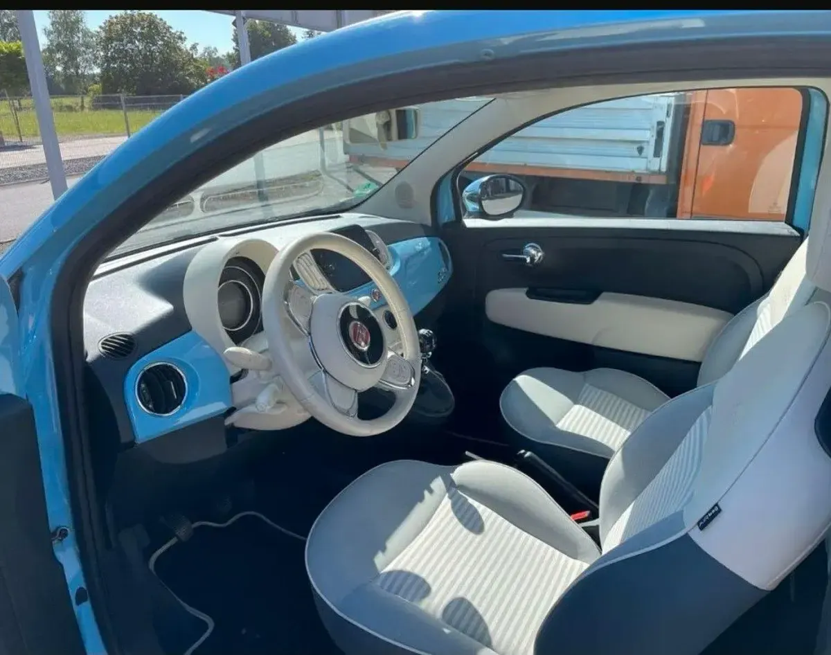 Gebraucht Fiat 500C 86 PS (63 kW) 2018 Blau Cabrio