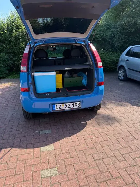 Gebraucht Opel Meriva 87 PS (63 kW) 2003 Blau Van / Kleinbus