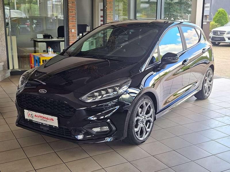 Schwarz Gebraucht 2021 Ford Fiesta ST-Line Kleinwagen | 14.890 € (Etwas zu teuer) - Bild 1/4