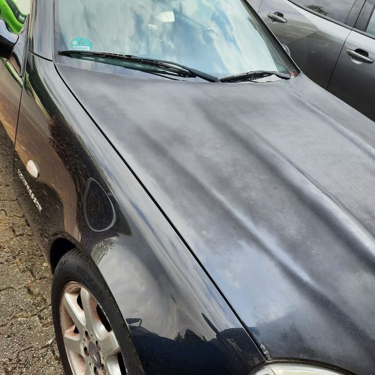 Schwarz Gebraucht 1998 Mercedes SLK230 Cabrio | 1.950 € - Bild 1/4