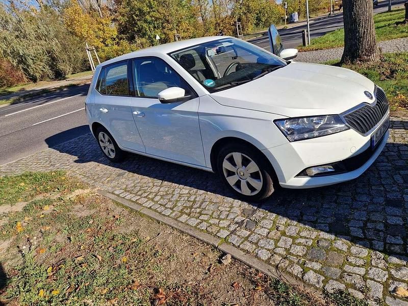 Gebraucht Skoda Fabia Cool Plus 75 PS (55 kW) 2019 Weiß Kleinwagen
