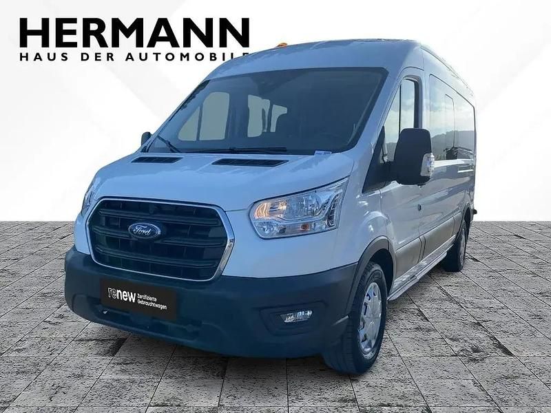 Frostweiß (weiß) Gebraucht 2021 Ford Transit Trend Limousine | 28.950 € (Teuer) - Bild 1/4