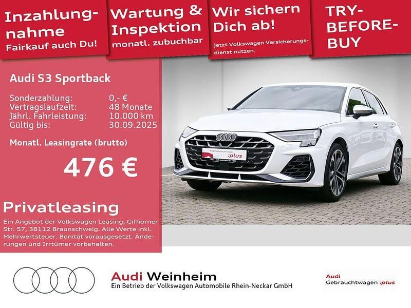 Arkonaweiß Gebraucht 2024 Audi S3 Ambiente Limousine | 42.999 € - Bild 1/3