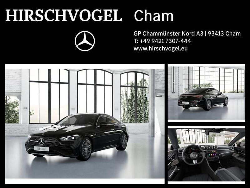 Metalliclack obsidianschwarz (metallic) Gebraucht 2024 Mercedes E300 Coupé | 60.880 € (Fairer Preis) - Bild 1/4