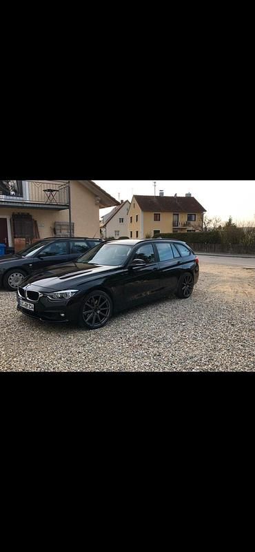 Schwarz Gebraucht 2015 BMW 325 Kombi | 13.000 € (Fairer Preis) - Bild 1/4