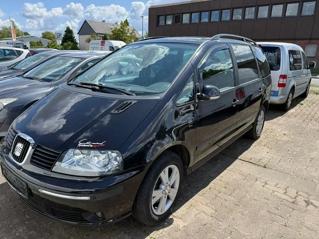 Gebraucht Seat Alhambra Vigo 140 PS (102 kW) 2010 Schwarz Van / Kleinbus