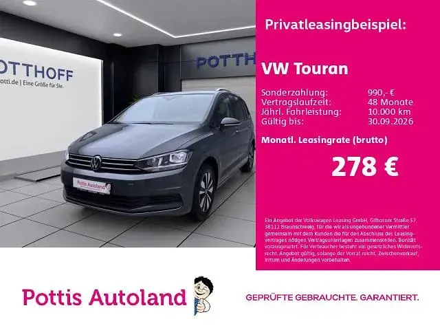 Gebraucht VW Touran Goal 150 PS (110 kW) 2025 Van / Kleinbus