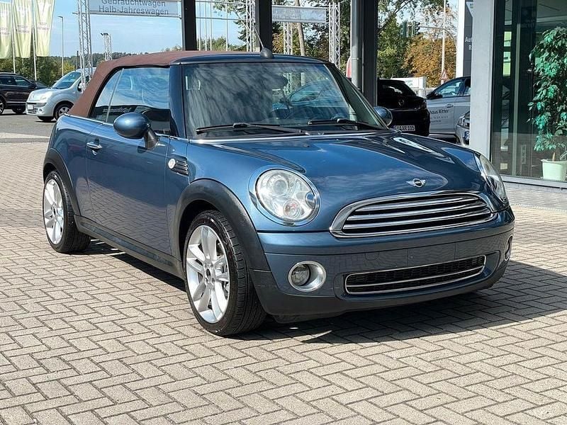 Blau Gebraucht 2009 Mini Cooper Cabriolet Cabrio | 5.850 € (Fairer Preis) - Bild 1/4