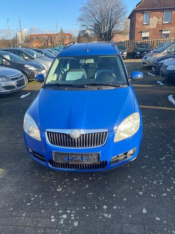 Gebraucht Skoda Roomster 69 PS (50 kW) 2007 Blau Van / Kleinbus