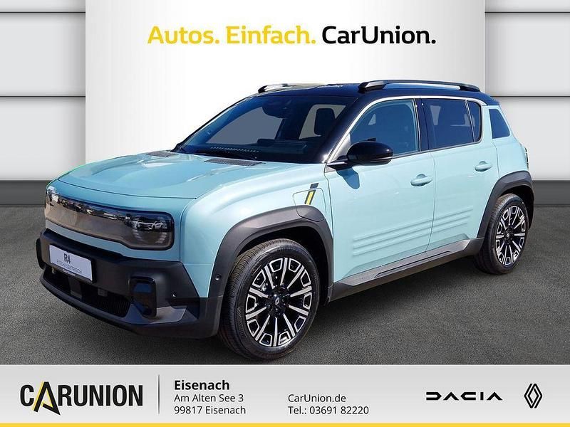 Neu Renault 4 E-Tech Iconic 110 kW (150 PS) 2025 Hautsdefrancegrün, black pearlschwarz metallic SUV