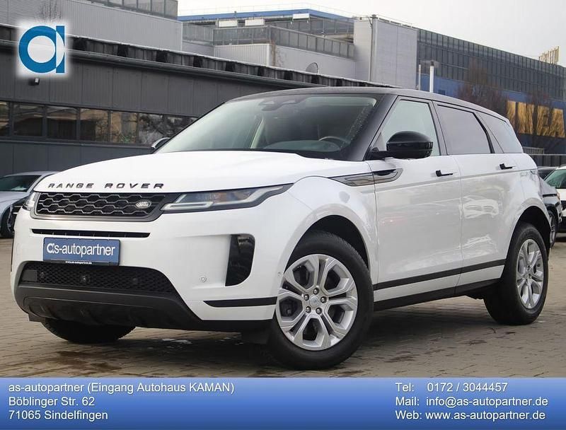 Weiss Gebraucht 2021 Land Rover Range Rover evoque S SUV | 29.900 € (Guter Preis) - Bild 1/4