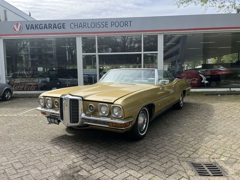 Beige Gebraucht 1970 Pontiac Bonneville Cabrio | 22.950 € - Bild 1/4