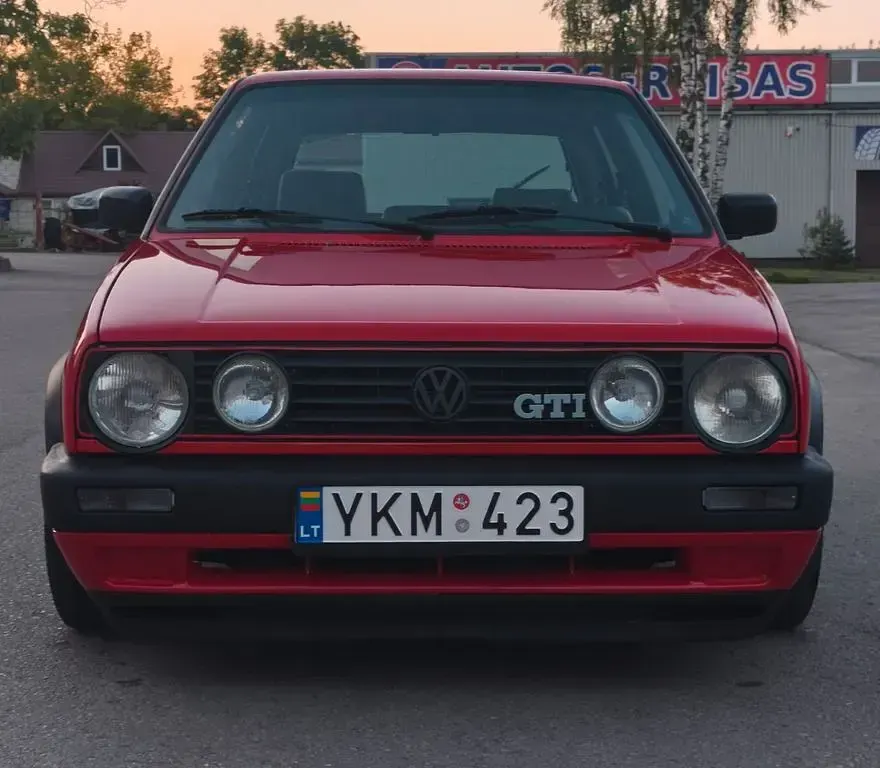 Gebraucht VW Golf II 75 PS (55 kW) 1988 Rot Kleinwagen