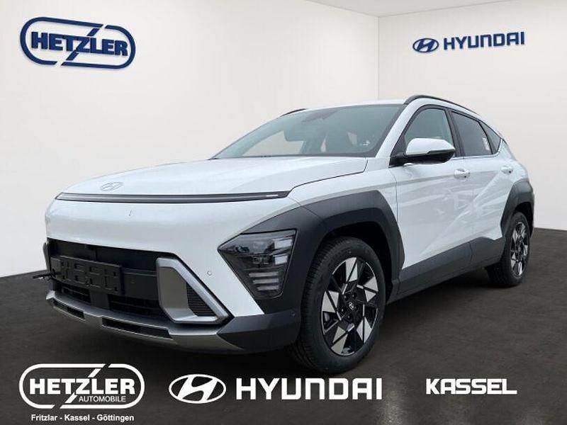 Weiß Neu 2025 Hyundai Kona Prime SUV | 34.990 € (Etwas zu teuer) - Bild 1/4