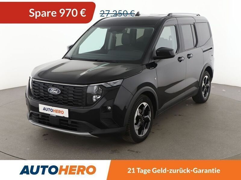 Obsidianschwarz metallic Gebraucht 2024 Ford Tourneo Courier Active Van / Kleinbus | 25.690 € (Guter Preis) - Bild 1/3