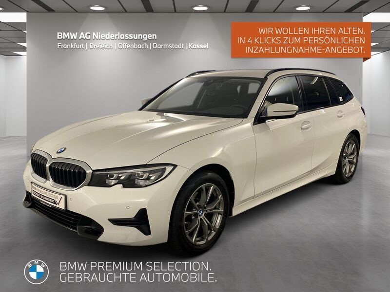 Weiß Gebraucht 2022 BMW 318 Sport Line Limousine | 28.490 € (Guter Preis) - Bild 1/4