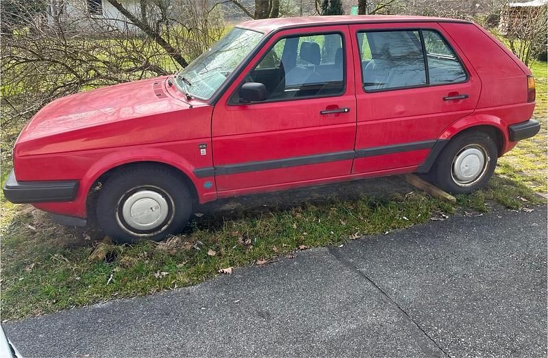 Gebraucht VW Golf II 70 PS (51 kW) 1991 Rot Kleinwagen