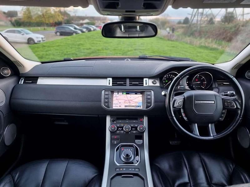 Gebraucht Land Rover Range Rover evoque Pure 190 PS (139 kW) 2012 Rot SUV
