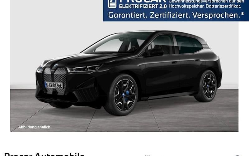 Schwarz Gebraucht 2023 BMW iX Sport Line SUV | 55.390 € (Etwas zu teuer) - Bild 1/4