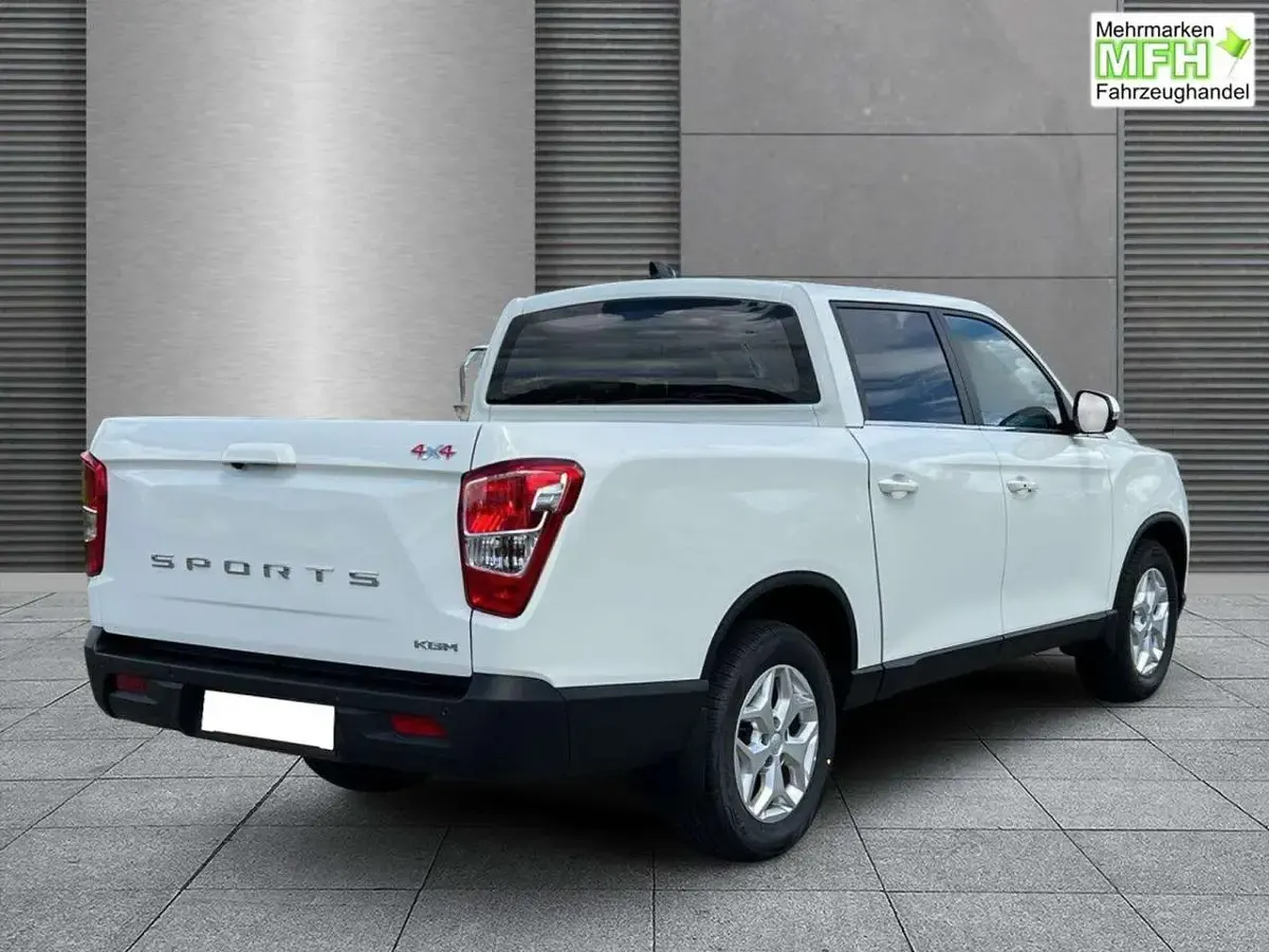 Neu KGM Musso 203 PS (149 kW) 2026 Grand white Pickup
