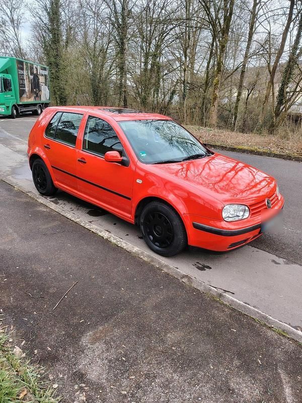 Gebraucht VW Golf IV 75 PS (55 kW) 1998 Rot Kleinwagen
