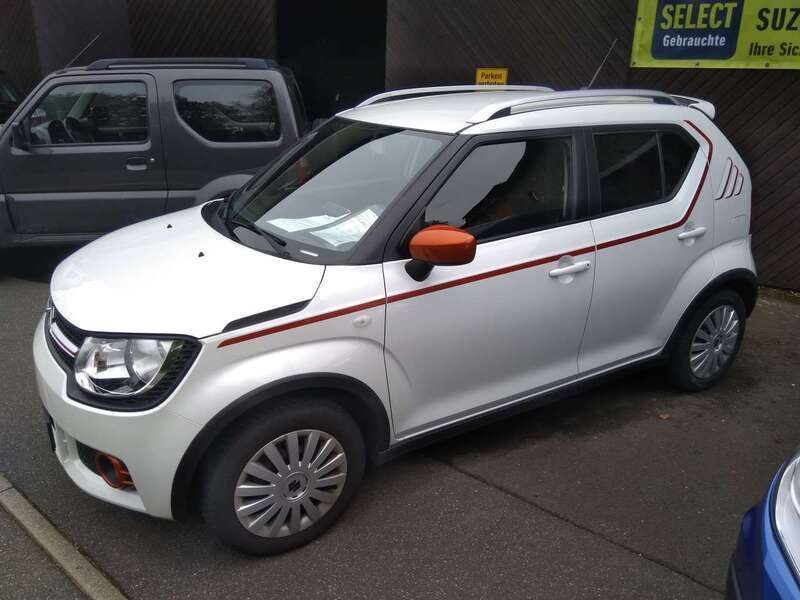 Pure white pearl metallic Gebraucht 2017 Suzuki Ignis Comfort Kleinwagen | 9.990 € (Guter Preis) - Bild 1/4