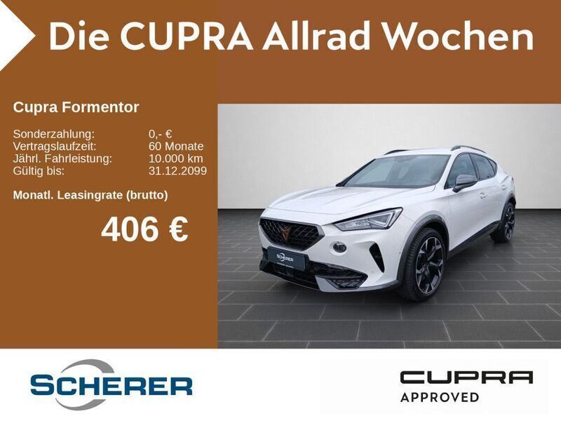 Weiß Gebraucht 2023 Cupra Formentor VZ SUV | 34.900 € (Fairer Preis) - Bild 1/4