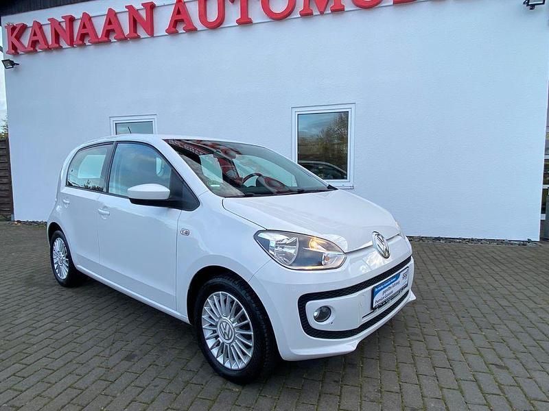Weiß Gebraucht 2014 VW up! high up! Kleinwagen | 4.990 € - Bild 1/4