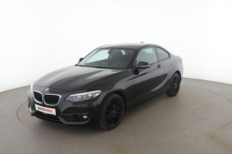 Schwarz Gebraucht 2019 BMW 218 Advantage Coupé | 20.620 € (Fairer Preis) - Bild 1/3