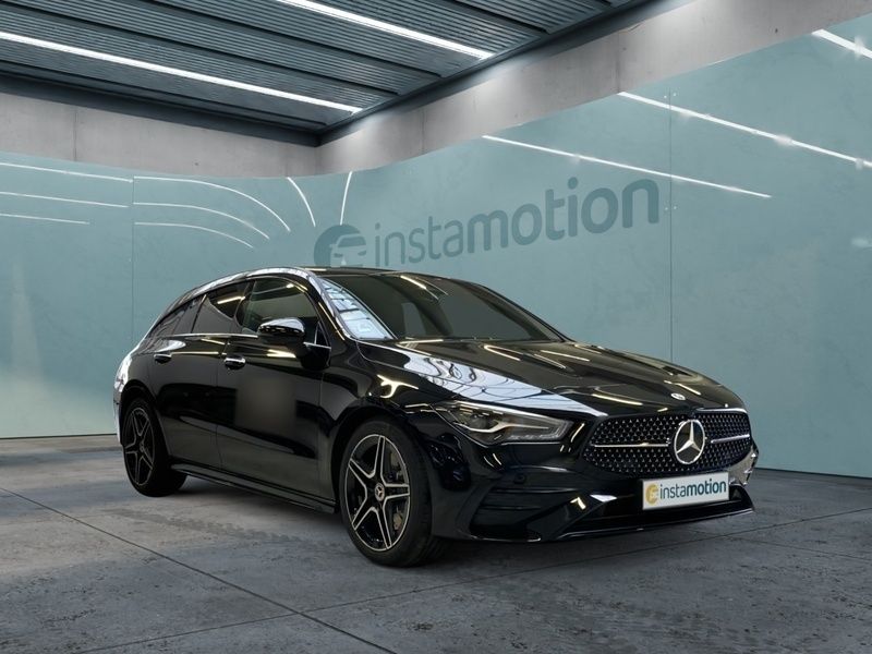Schwarz Gebraucht 2025 Mercedes CLA200 Shooting Brake AMG Kombi | 40.790 € (Teuer) - Bild 1/3
