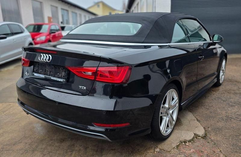 Gebraucht Audi A3 Cabriolet S-Line 150 PS (110 kW) 2015 Schwarz Cabrio
